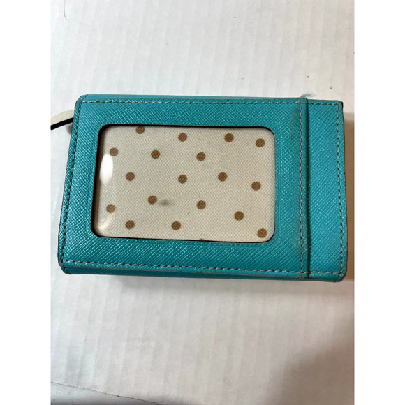 Kate Spade coin purse turquoise - Picture 2 of 5